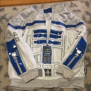 Star Wars R2-D2 Hoodie in Blue and White